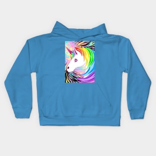 Rainbow Unicorn Kids Hoodie